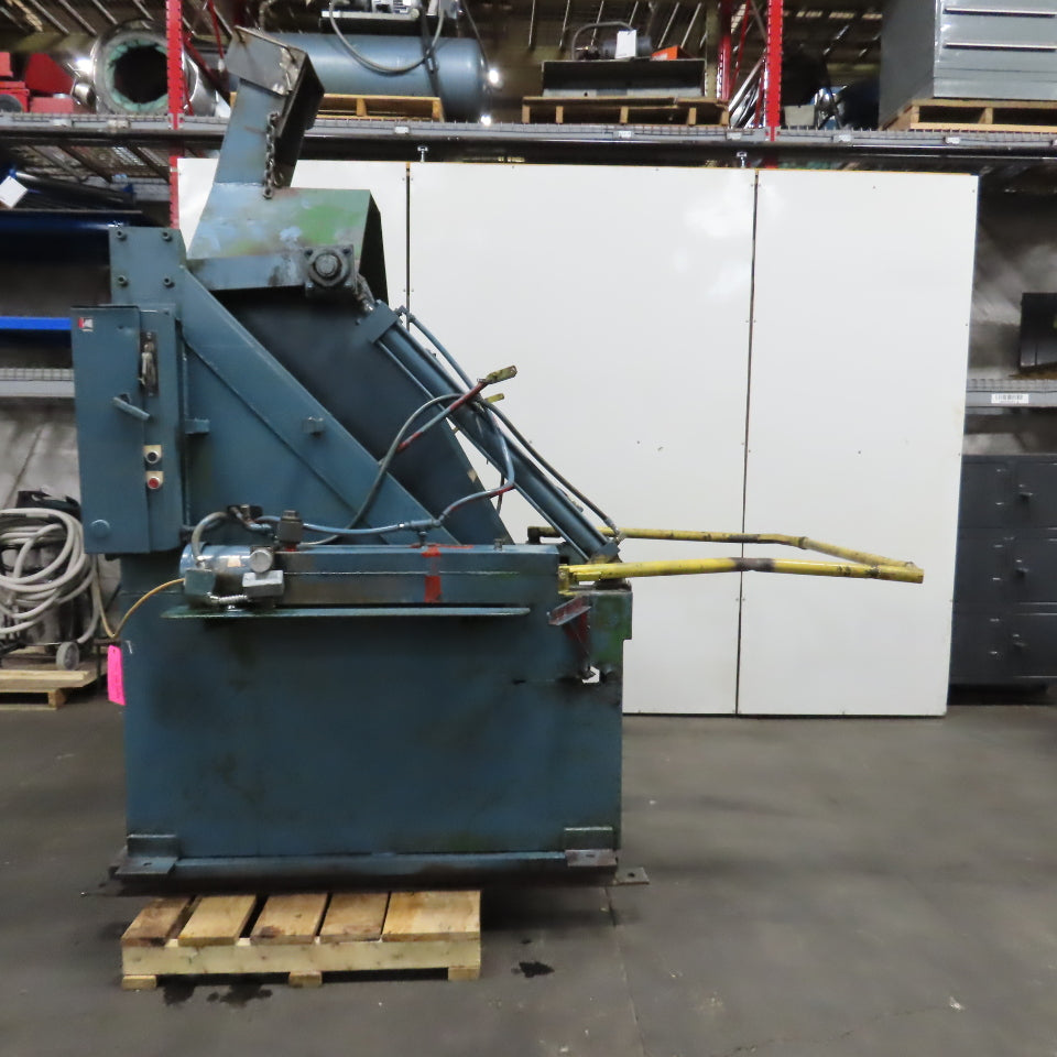 Custom Made 34.5" X 48 Deep Hydraulic Box Crate Bulk Material Tote Dumper 3PH