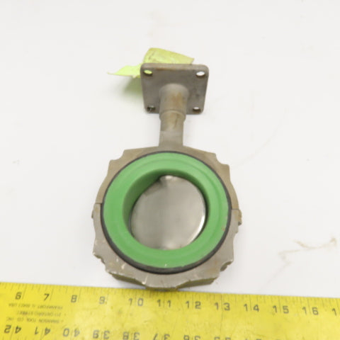 Bray 3" Wafer Mount Stainless Steel Butterfly Valve EDPM Lined