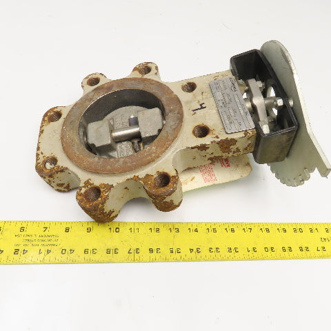 Flowserve 4-BX2-L3811A1V0NZ 4" Class 300 Lug Mount Butterfly Valve