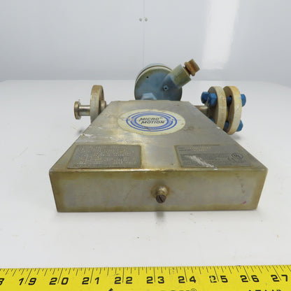 Micro motion DS040H125SU Mass Flow Sensor 1250PSIG Tube -240 To 177°C