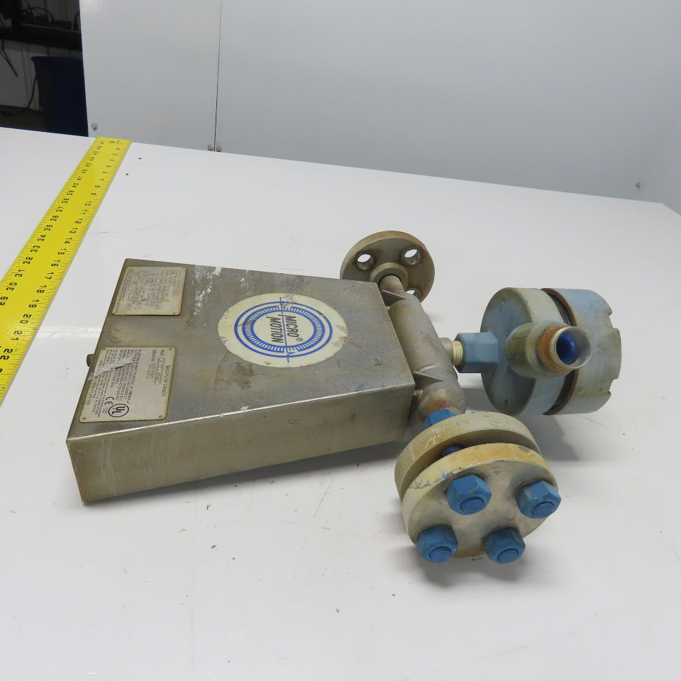 Micro motion DS040H125SU Mass Flow Sensor 1250PSIG Tube -240 To 177°C