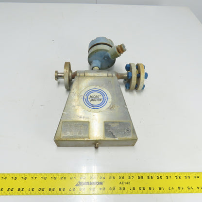 Micro motion DS040H125SU Mass Flow Sensor 1250PSIG Tube -240 To 177°C