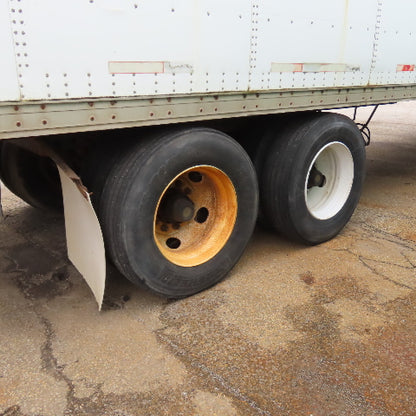 Wabash 1998 53' Tandem Axle Semi Trailer Van Storage 101"W x 110" Tall