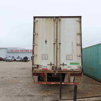 Wabash 1998 53' Tandem Axle Semi Trailer Van Storage 101"W x 110" Tall