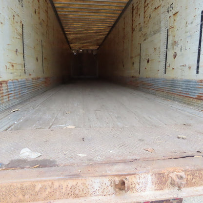 Wabash 1998 53' Tandem Axle Semi Trailer Van Storage 101"W x 110" Tall