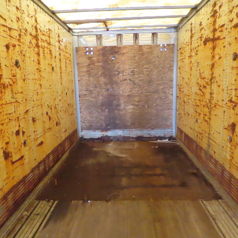 Wabash 1998 53' Tandem Axle Semi Trailer Van Storage 101"W x 110" Tall