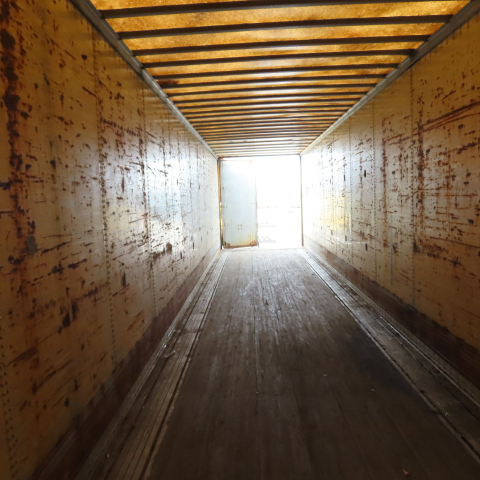 Wabash 1998 53' Tandem Axle Semi Trailer Van Storage 101"W x 110" Tall