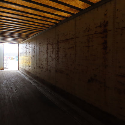 Wabash 1998 53' Tandem Axle Semi Trailer Van Storage 101"W x 110" Tall