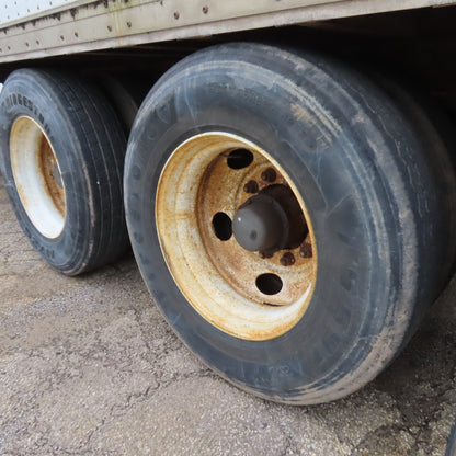 Wabash 1998 53' Tandem Axle Semi Trailer Van Storage 101"W x 110" Tall