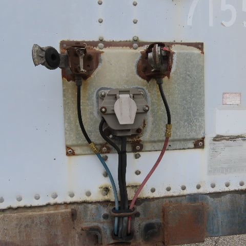 Wabash 1998 53' Tandem Axle Semi Trailer Van Storage 101"W x 110" Tall