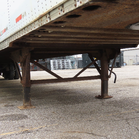 Wabash 1998 53' Tandem Axle Semi Trailer Van Storage 101"W x 110" Tall