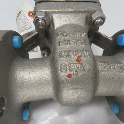 Kitz 150UMAM 1-1/2" Class 150 Stainless Gate Valve CF8M 170PSIG Stem 316