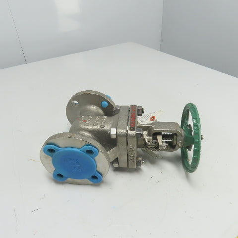 Kitz 150UMAM 1-1/2" Class 150 Stainless Gate Valve CF8M 170PSIG Stem 316