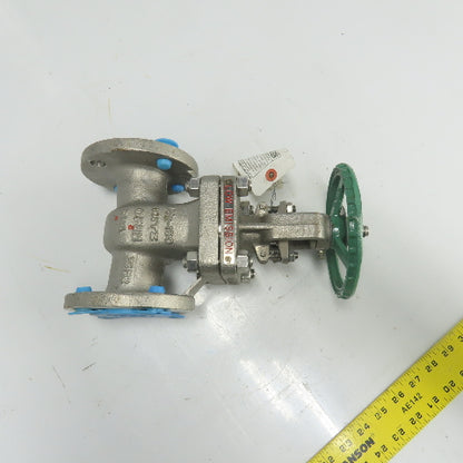 Kitz 150UMAM 1-1/2" Class 150 Stainless Gate Valve CF8M 170PSIG Stem 316