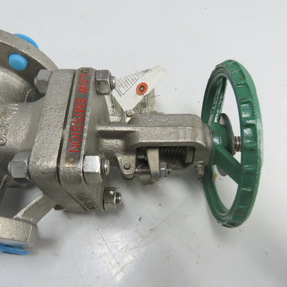 Kitz 150UMAM 1-1/2" Class 150 Stainless Gate Valve CF8M 170PSIG Stem 316