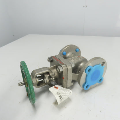Kitz 150UMAM 1-1/2" Class 150 Stainless Gate Valve CF8M 170PSIG Stem 316