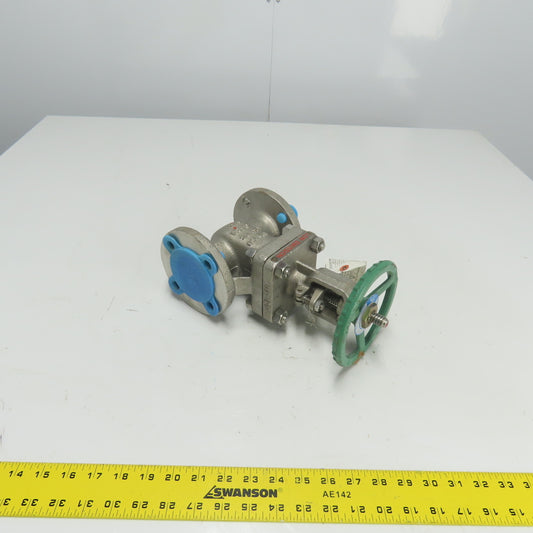 Kitz 150UMAM 1-1/2" Class 150 Stainless Gate Valve CF8M 170PSIG Stem 316