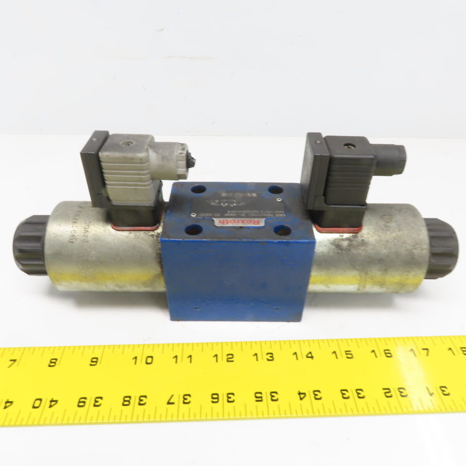 Rexroth MNR R900707951 Double Acting Directional Hydraulic Valve 24V Coils