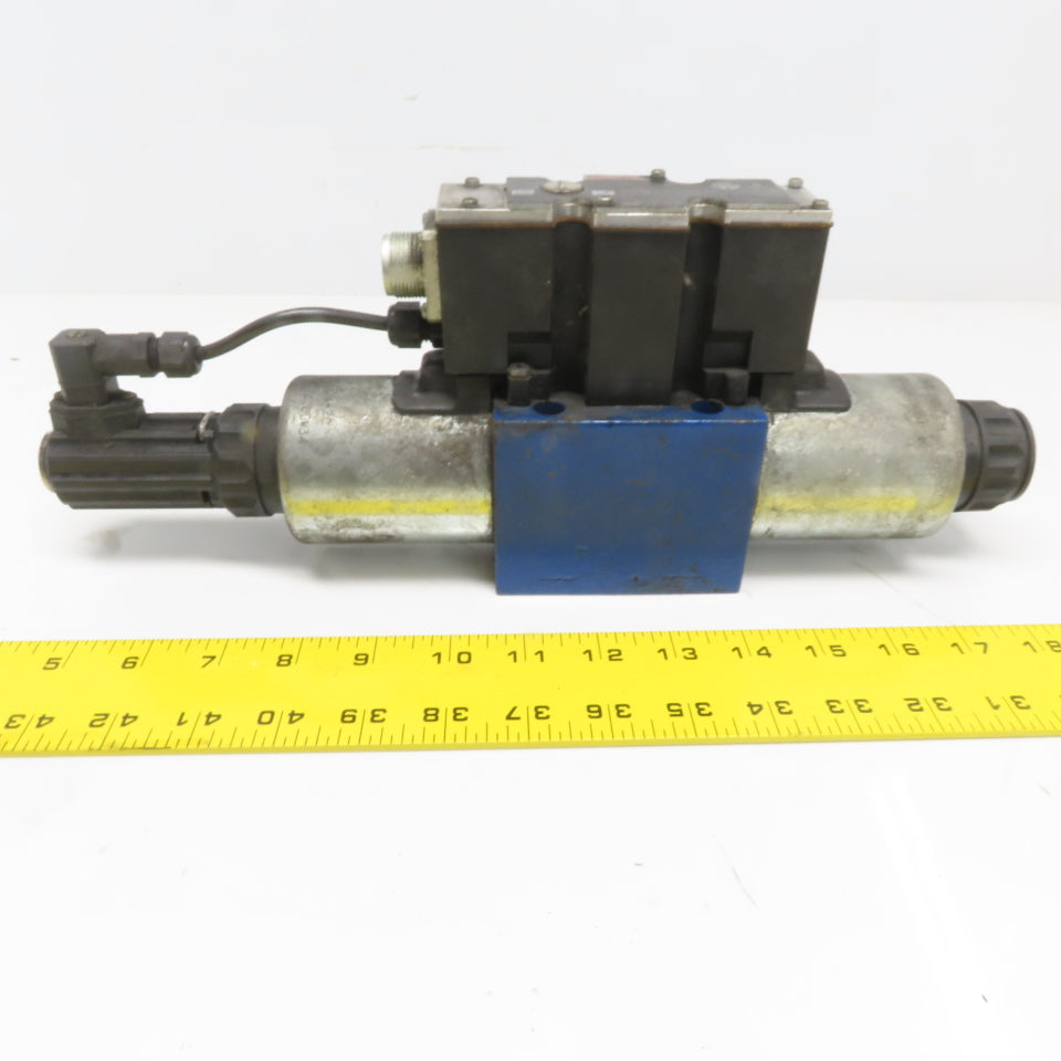 Rexroth MNR R900092731 Hydraulic Proportional Control Valve 24V Coils