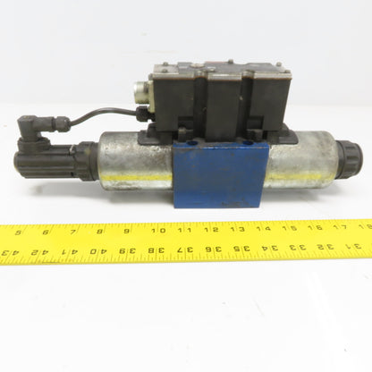 Rexroth MNR R900092731 Hydraulic Proportional Control Valve 24V Coils