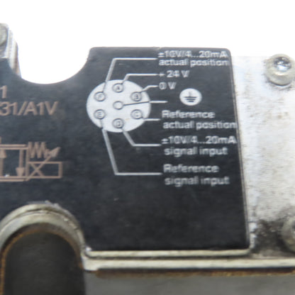 Rexroth MNR R900092731 Hydraulic Proportional Control Valve 24V Coils