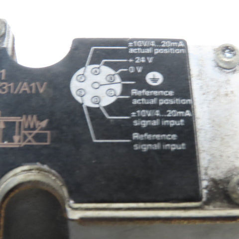 Rexroth MNR R900092731 Hydraulic Proportional Control Valve 24V Coils