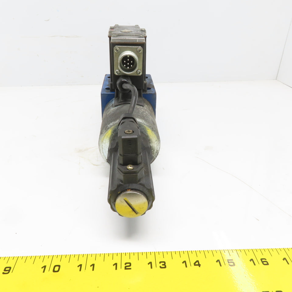 Rexroth MNR R900092731 Hydraulic Proportional Control Valve 24V Coils