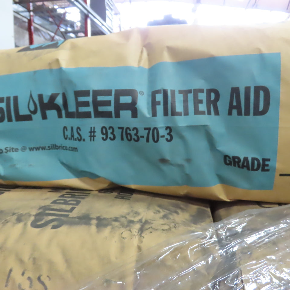 Sil-kleer C.A.S. # 93 763-70-3 Perlite Filter Aid SK 15S (333 3/2) Lot Of 21 Bag