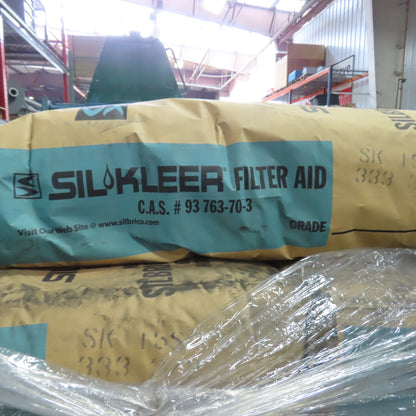 Sil-kleer C.A.S. # 93 763-70-3 Perlite Filter Aid SK 15S (333 3/2) Lot Of 21 Bag