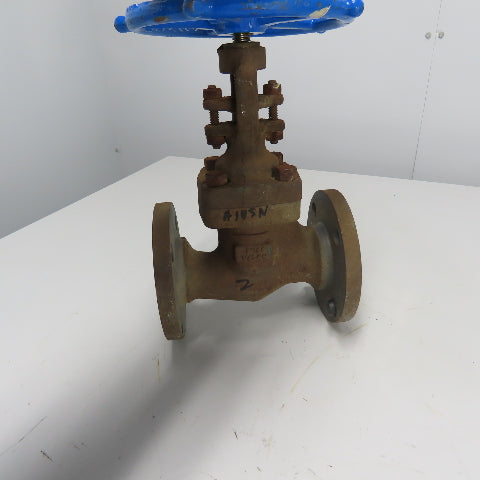 Velan F08-0074B-02TY 2" Globe Valve Class 150 Body A105N Stem 410 225PSIG