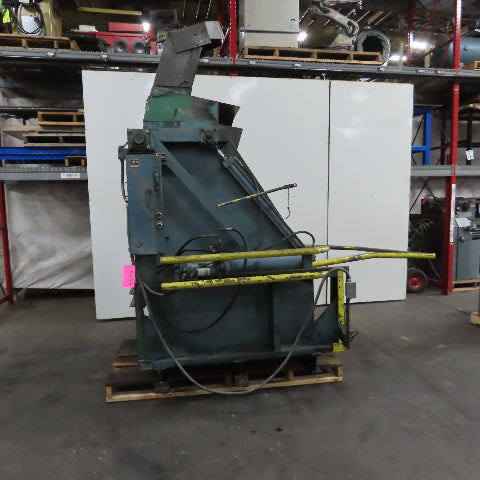 Custom Made 35.5" x 42 Deep Hydraulic Box Crate Bulk Material Tote Dumper 3PH