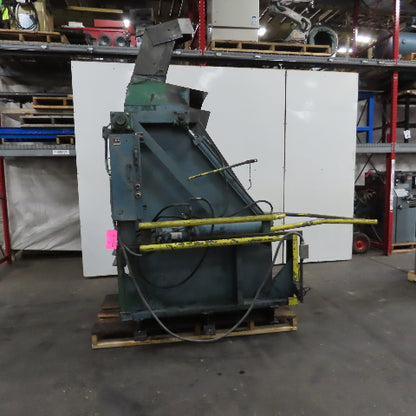 Custom Made 35.5" x 42 Deep Hydraulic Box Crate Bulk Material Tote Dumper 3PH