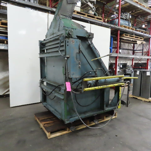 Custom Made 35.5" x 42 Deep Hydraulic Box Crate Bulk Material Tote Dumper 3PH