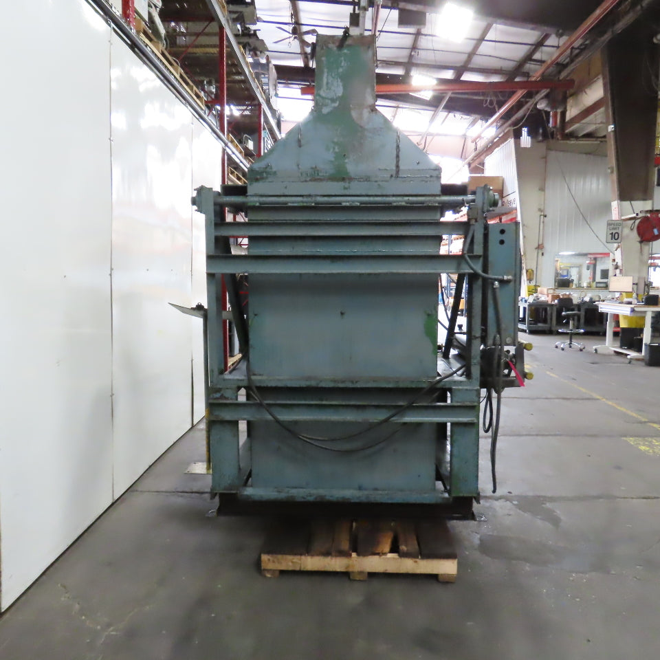 Custom Made 35.5" x 42 Deep Hydraulic Box Crate Bulk Material Tote Dumper 3PH