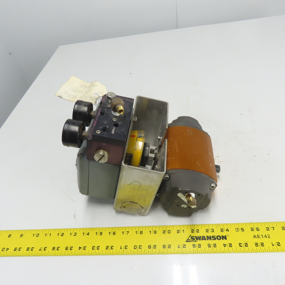 Westlock 5230NIEHKA0AN Icot 5000 Valve Positioner 18-24VDC W/ 15H39SNR6 Actuator