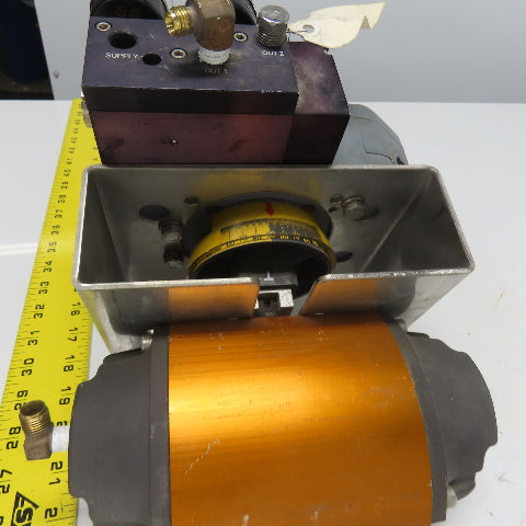 Westlock 5230NIEHKA0AN Icot 5000 Valve Positioner 18-24VDC W/ 15H39SNR6 Actuator