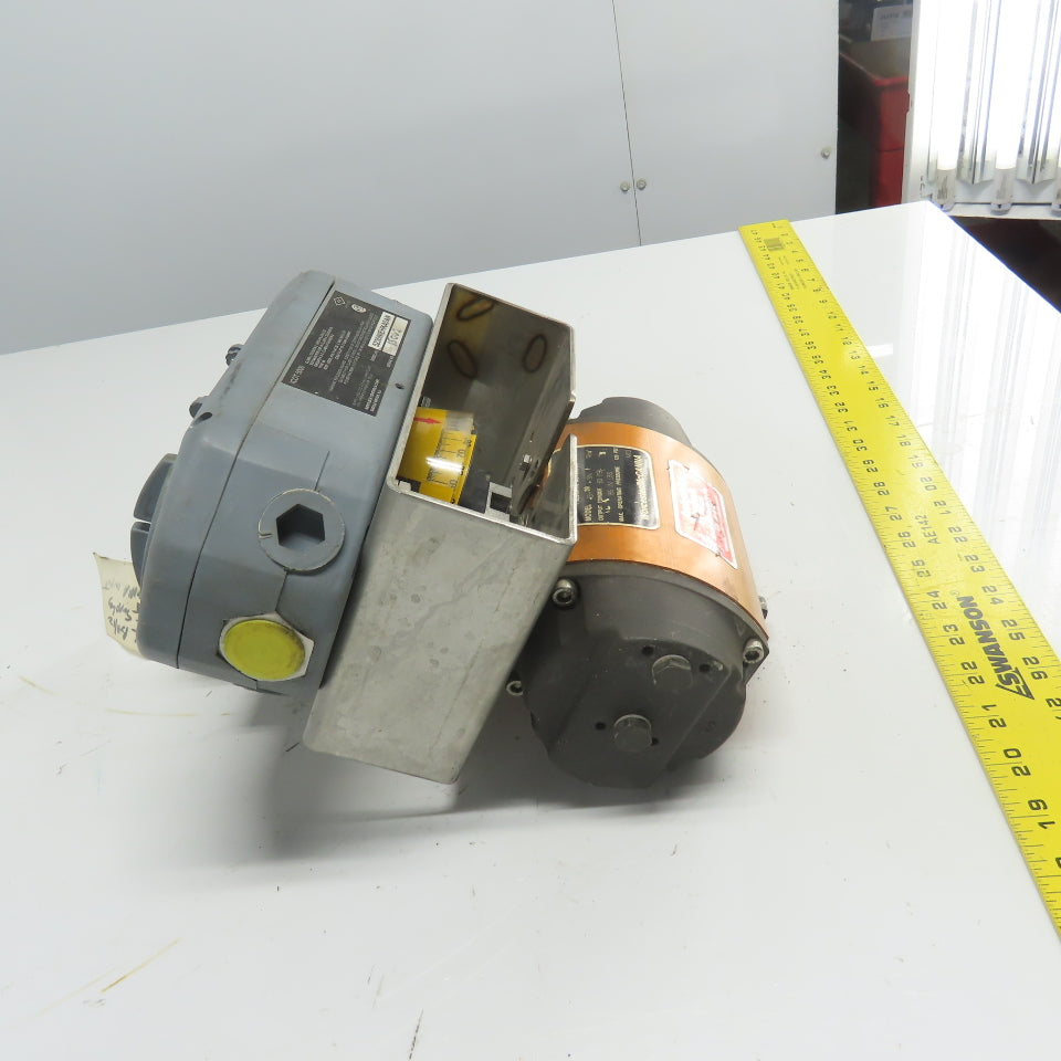 Westlock 5230NIEHKA0AN Icot 5000 Valve Positioner 18-24VDC W/ 15H39SNR6 Actuator