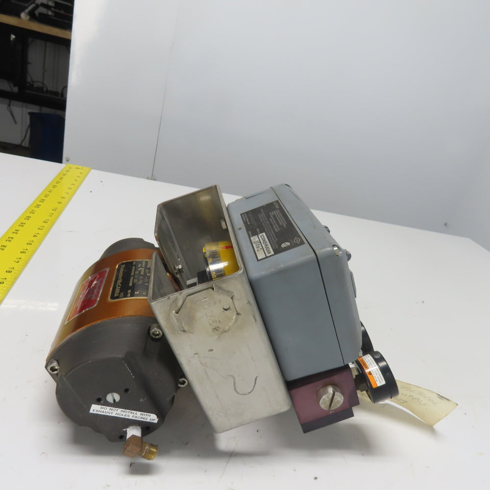 Westlock 5230NIEHKA0AN Icot 5000 Valve Positioner 18-24VDC W/ 15H39SNR6 Actuator