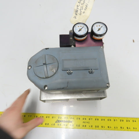 Westlock 5230NIEHKA0AN Icot 5000 Valve Positioner 18-24VDC W/ 15H39SNR6 Actuator