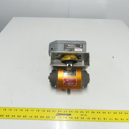 Westlock 5230NIEHKA0AN Icot 5000 Valve Positioner 18-24VDC W/ 15H39SNR6 Actuator