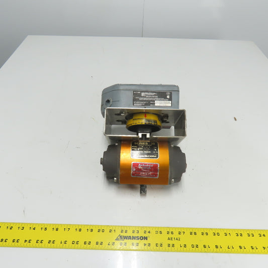 Westlock 5230NIEHKA0AN Icot 5000 Valve Positioner 18-24VDC W/ 15H39SNR6 Actuator