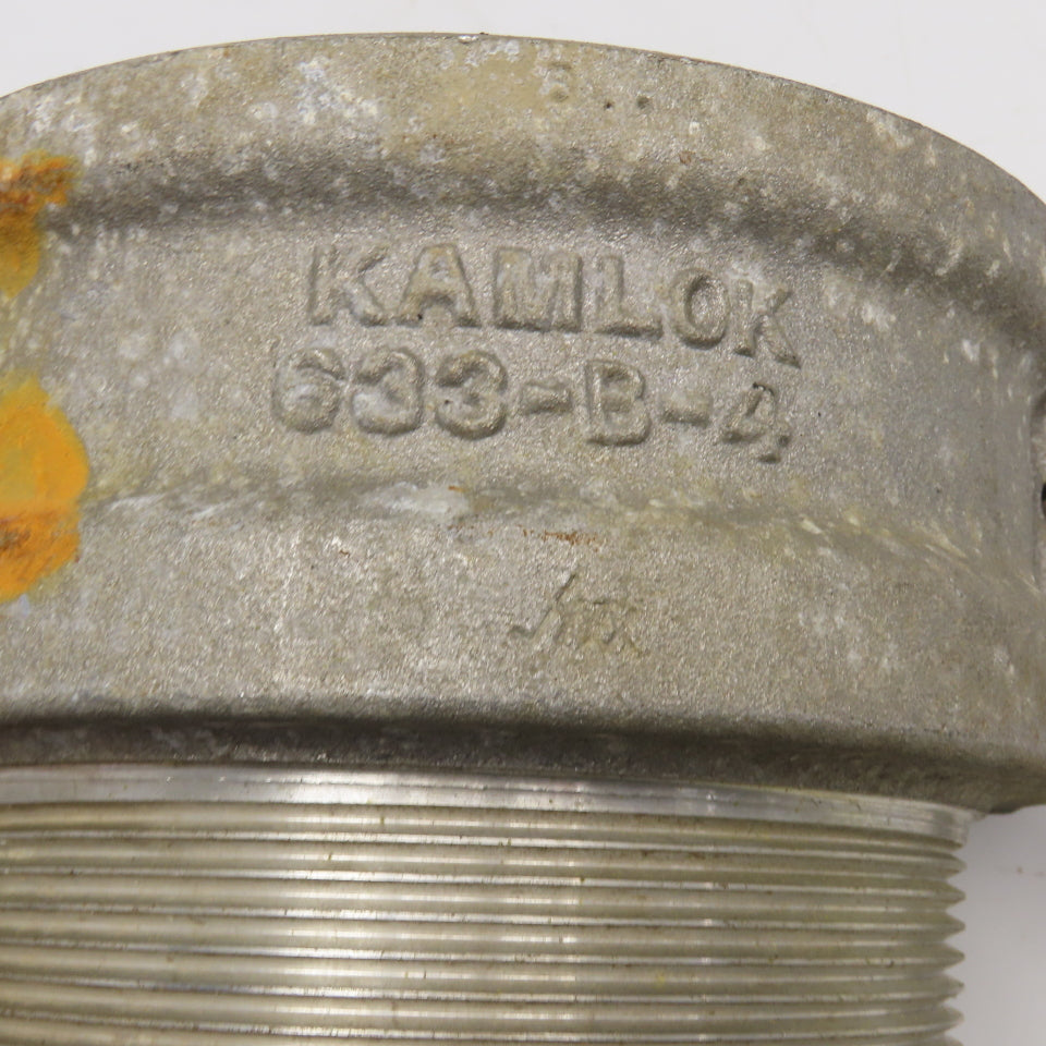 Kamlok 633-B-4 4" Male x Female Quick Connect Camlock Coupling