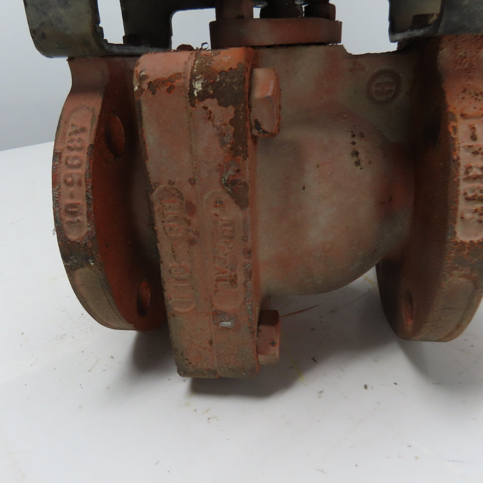 Bettis RPB1000-S* 120PSI Pneumatic Actuator Valve 2" DI/PFA CD4MCu/PFA