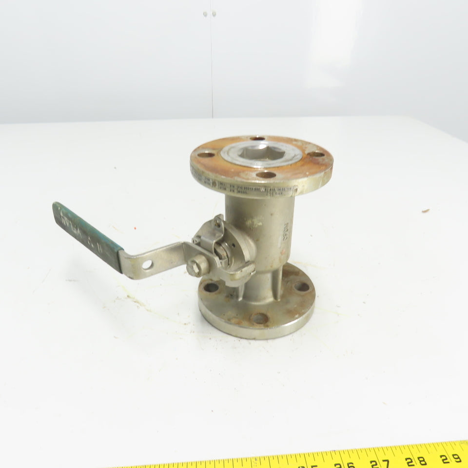 Velan 1-1/2" Ball Valve CF8M Seat MPTFE 720PSIG 316 Ball Stem 00313-SSEAE