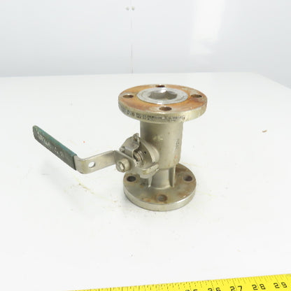 Velan 1-1/2" Ball Valve CF8M Seat MPTFE 720PSIG 316 Ball Stem 00313-SSEAE