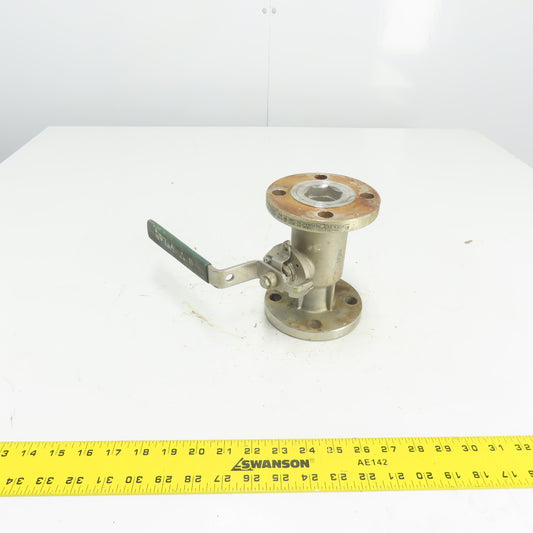 Velan 1-1/2" Ball Valve CF8M Seat MPTFE 720PSIG 316 Ball Stem 00313-SSEAE