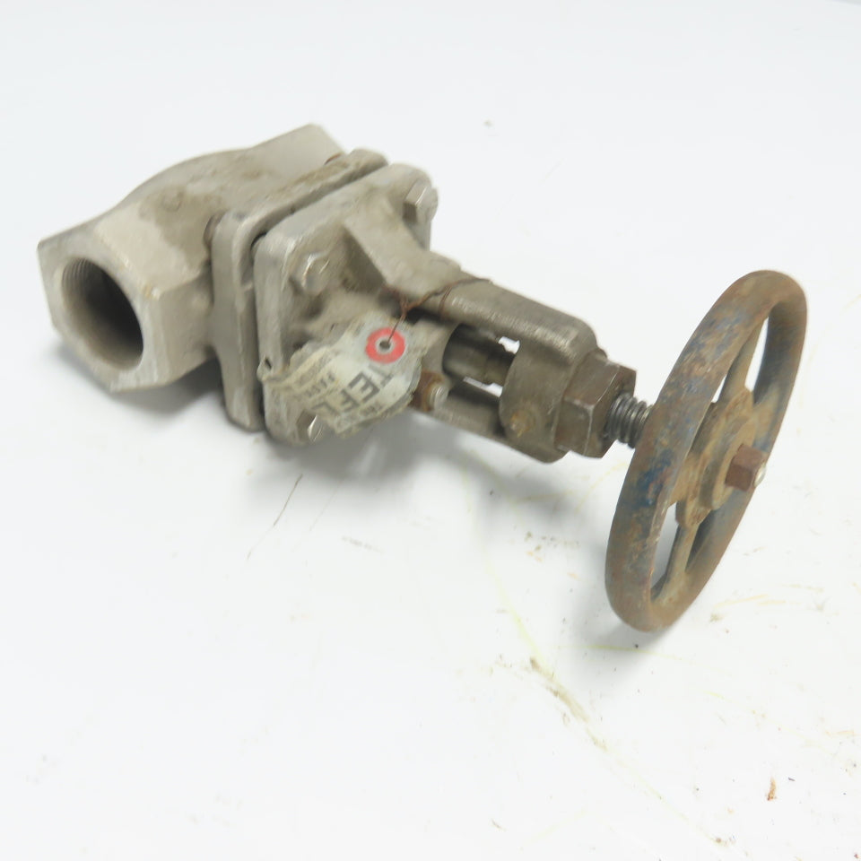 Powell A-5749-2 1-1/2" Flanged Stainless Steel Globe Valve CF8M