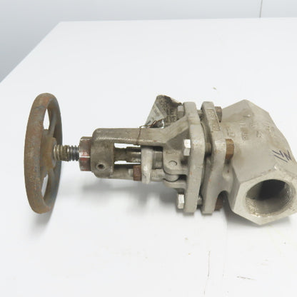Powell A-5749-2 1-1/2" Flanged Stainless Steel Globe Valve CF8M