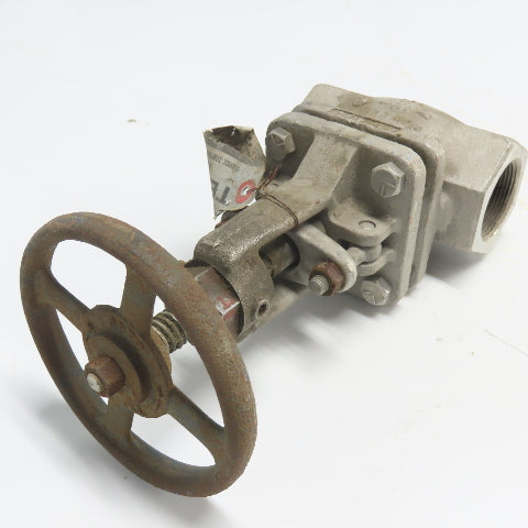 Powell A-5749-2 1-1/2" Flanged Stainless Steel Globe Valve CF8M