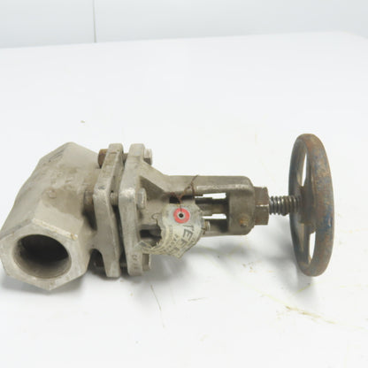 Powell A-5749-2 1-1/2" Flanged Stainless Steel Globe Valve CF8M
